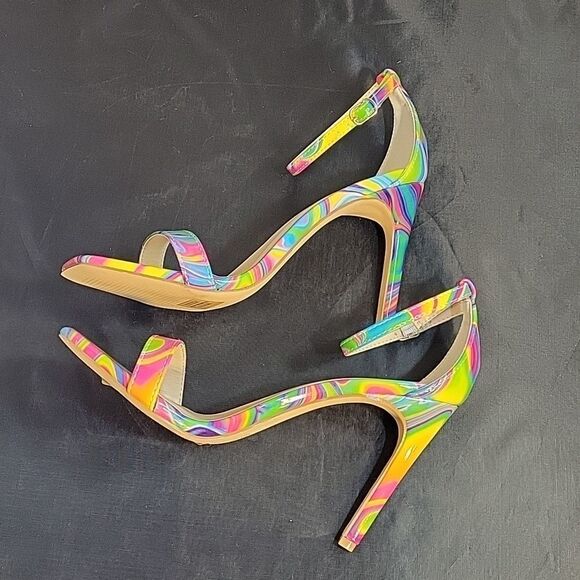 BRAND NEW ROUGE HELUIM SQUARE TOE OPEN TOE ADJUSTABLE BUCKLE  STRAP SANDAL G1 - Picture 12 of 14